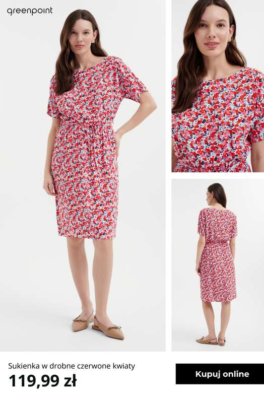 Greenpoint - gazetka promocyjna Wiosenne sukienki w kwiaty od czwartku 05.03  - strona 12
