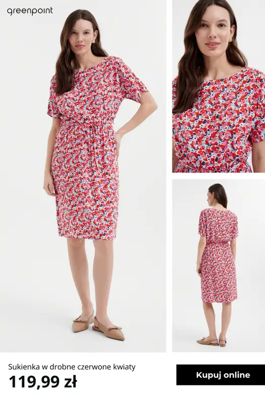Greenpoint - gazetka promocyjna Wiosenne sukienki w kwiaty od czwartku 05.03  - strona 12