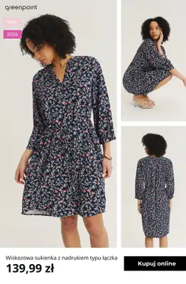Greenpoint - gazetka promocyjna Wiosenne sukienki w kwiaty od czwartku 05.03  - strona 7