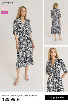 Greenpoint - gazetka promocyjna Wiosenne sukienki w kwiaty od czwartku 05.03  - strona 2