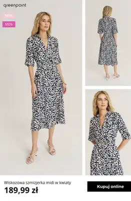 Greenpoint - gazetka promocyjna Wiosenne sukienki w kwiaty od czwartku 05.03  - strona 2