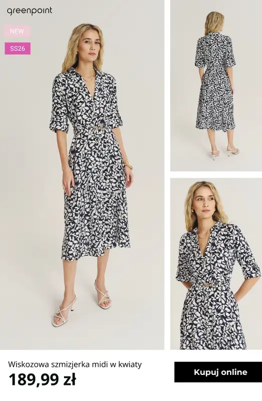 Greenpoint - gazetka promocyjna Wiosenne sukienki w kwiaty od czwartku 05.03  - strona 2