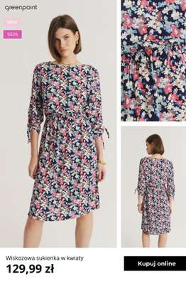 Greenpoint - gazetka promocyjna Wiosenne sukienki w kwiaty od czwartku 05.03  - strona 3