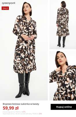 Greenpoint - gazetka promocyjna Wiosenne sukienki w kwiaty od czwartku 05.03  - strona 11