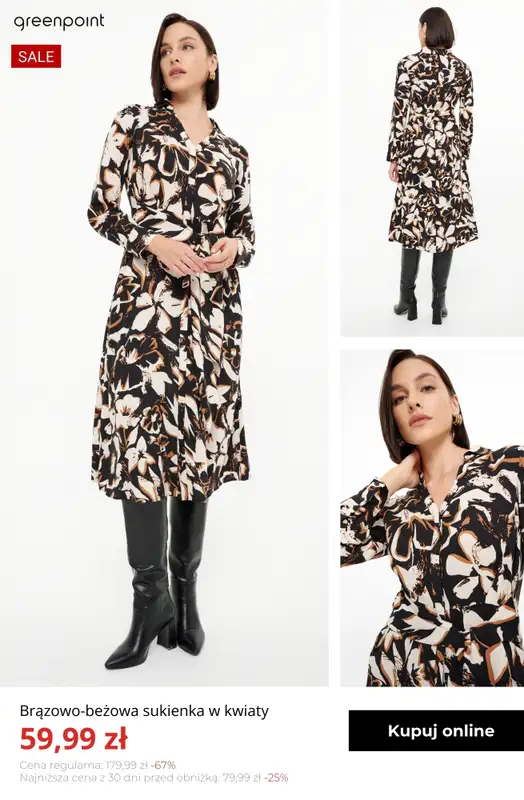 Greenpoint - gazetka promocyjna Wiosenne sukienki w kwiaty od czwartku 05.03  - strona 11