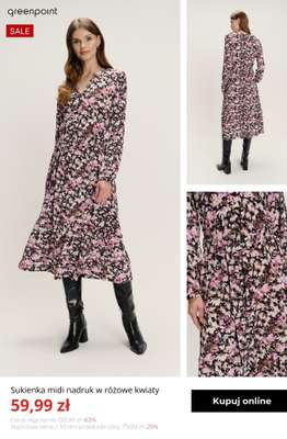 Greenpoint - gazetka promocyjna Wiosenne sukienki w kwiaty od czwartku 05.03  - strona 4