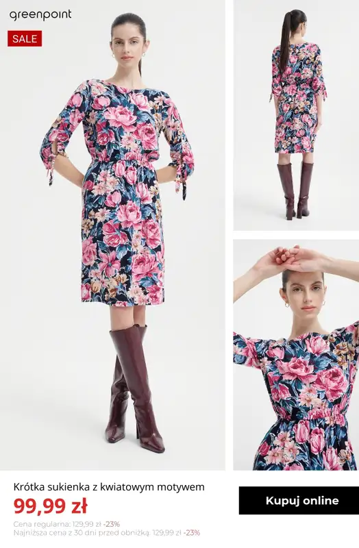 Greenpoint - gazetka promocyjna Wiosenne sukienki w kwiaty od czwartku 05.03  - strona 6