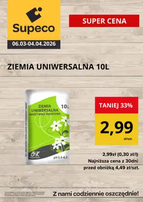Supeco - gazetka promocyjna Ziemia uniwersalna od piątku 06.03 do soboty 04.04 - strona 3