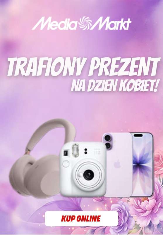 Media Markt - gazetka promocyjna Prezenty na Dzień Kobiet od czwartku 05.03 do niedzieli 08.03
