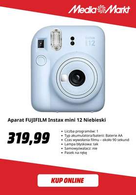 Aparat FUJIFILM Instax mini 12 Niebieski