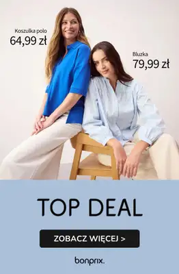 bonprix - gazetka promocyjna TOP DEAL - oferta limitowana od czwartku 05.03 