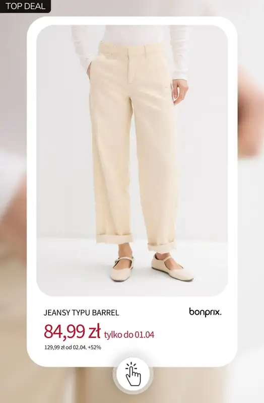 bonprix - gazetka promocyjna TOP DEAL - oferta limitowana od czwartku 05.03  - strona 12