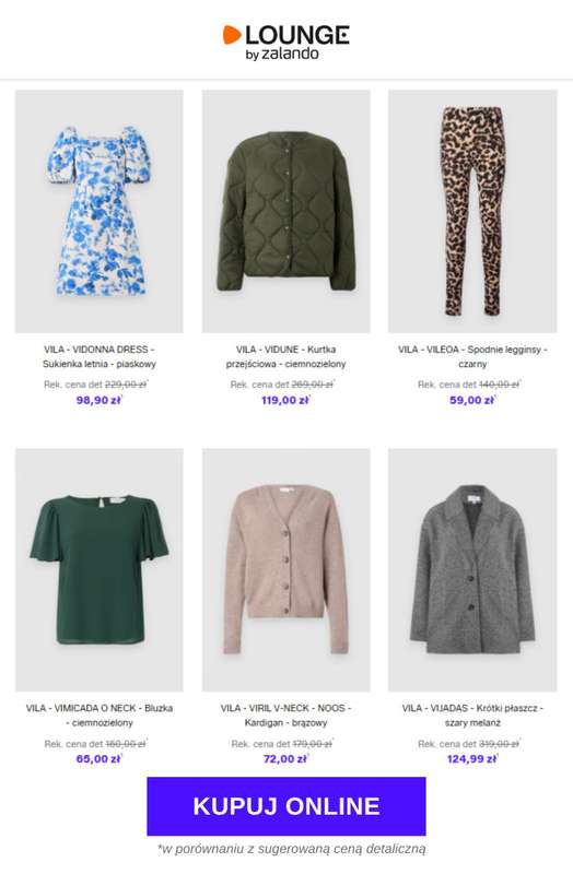Lounge by Zalando - gazetka promocyjna Do -76% VILA od czwartku 05.03 do soboty 07.03 - strona 3
