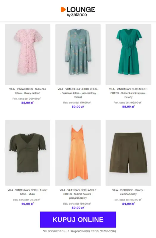 Lounge by Zalando - gazetka promocyjna Do -76% VILA od czwartku 05.03 do soboty 07.03 - strona 7