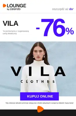 Lounge by Zalando - gazetka promocyjna Do -76% VILA od czwartku 05.03 do soboty 07.03