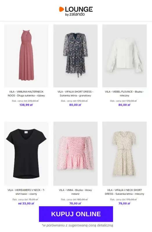 Lounge by Zalando - gazetka promocyjna Do -76% VILA od czwartku 05.03 do soboty 07.03 - strona 2