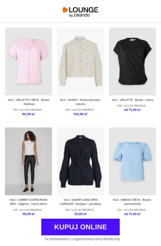 Lounge by Zalando - gazetka promocyjna Do -76% VILA od czwartku 05.03 do soboty 07.03 - strona 8