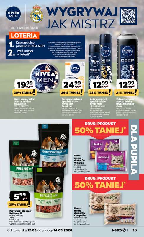 Netto - gazetka promocyjna Gazetka  do soboty 14.03 - strona 15