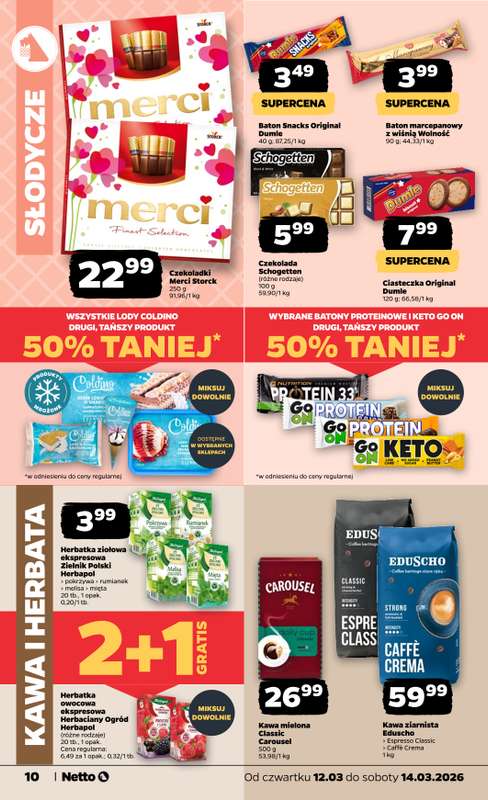 Netto - gazetka promocyjna Gazetka  do soboty 14.03 - strona 10