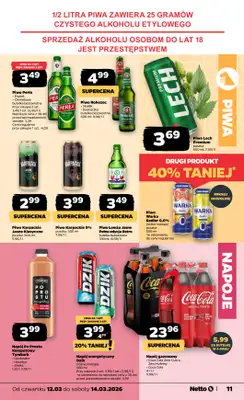 Netto - gazetka promocyjna Gazetka  do soboty 14.03 - strona 11