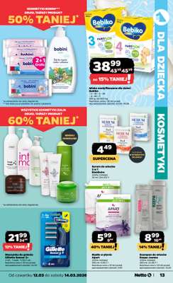 Netto - gazetka promocyjna Gazetka  do soboty 14.03 - strona 13
