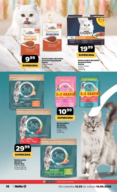 Netto - gazetka promocyjna Gazetka od czwartku 12.03 do soboty 14.03 - strona 16