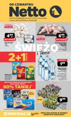 Netto - gazetka promocyjna Gazetka  do soboty 14.03