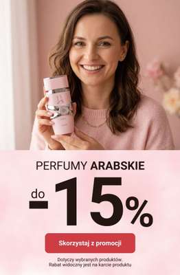Smyk - gazetka promocyjna Do -15% na perfumy arabskie od czwartku 05.03 do poniedziałku 09.03
