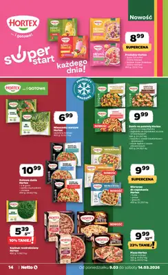 Netto - gazetka promocyjna Gazetka od poniedziałku 09.03 do soboty 14.03 - strona 14