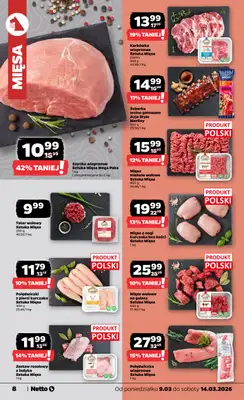 Netto - gazetka promocyjna Gazetka od poniedziałku 09.03 do soboty 14.03 - strona 8