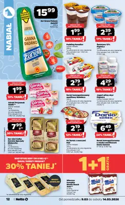 Netto - gazetka promocyjna Gazetka od poniedziałku 09.03 do soboty 14.03 - strona 12