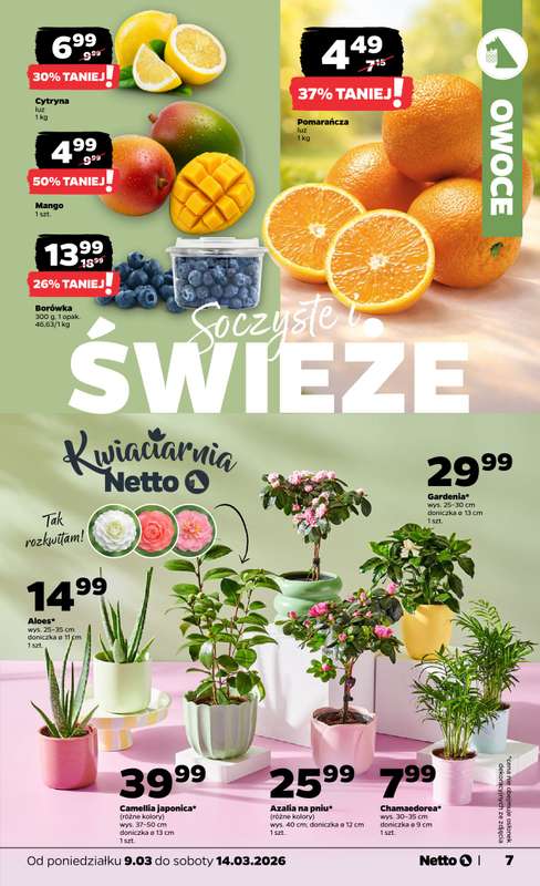 Netto - gazetka promocyjna Gazetka od poniedziałku 09.03 do soboty 14.03 - strona 7