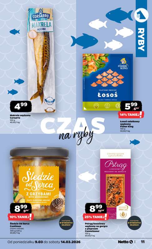 Netto - gazetka promocyjna Gazetka od poniedziałku 09.03 do soboty 14.03 - strona 11