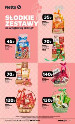 Netto - gazetka promocyjna Gazetka od poniedziałku 09.03 do soboty 14.03 - strona 21
