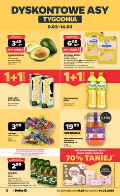 Netto - gazetka promocyjna Gazetka od poniedziałku 09.03 do soboty 14.03 - strona 2