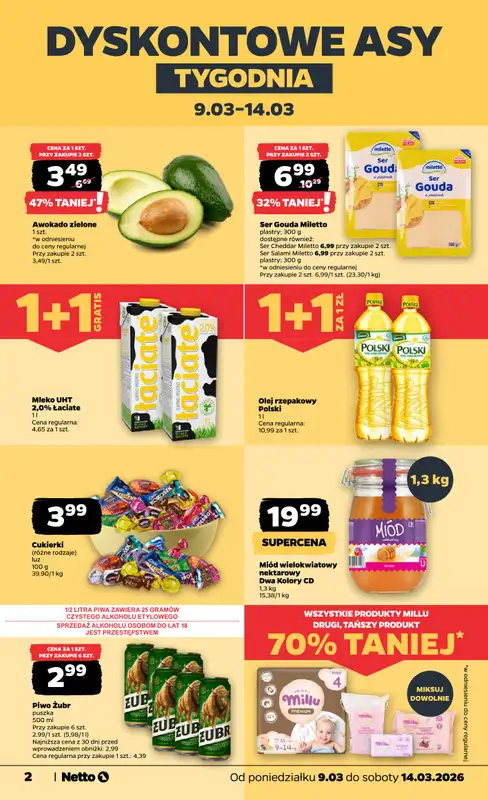 Netto - gazetka promocyjna Gazetka   - strona 2
