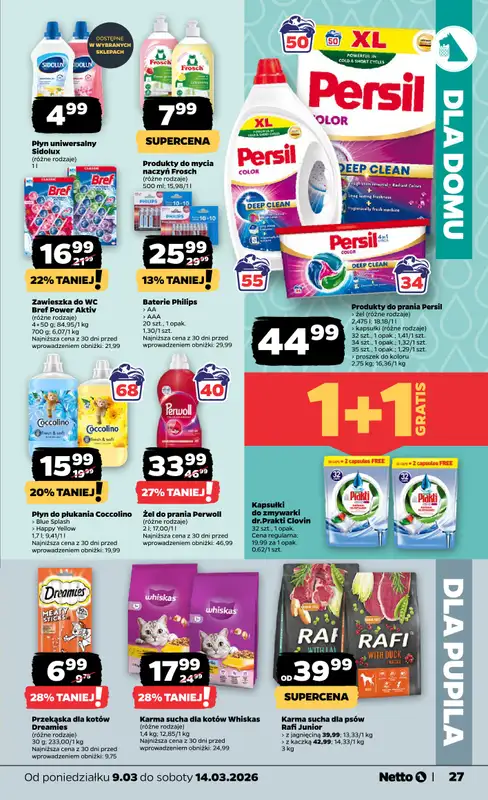Netto - gazetka promocyjna Gazetka od poniedziałku 09.03 do soboty 14.03 - strona 27