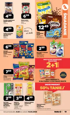 Netto - gazetka promocyjna Gazetka od poniedziałku 09.03 do soboty 14.03 - strona 19