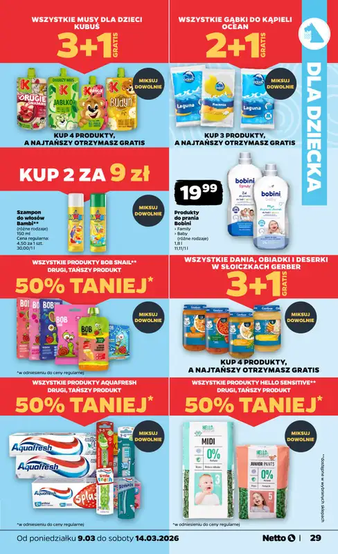 Netto - gazetka promocyjna Gazetka od poniedziałku 09.03 do soboty 14.03 - strona 29