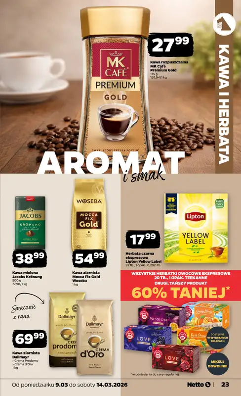 Netto - gazetka promocyjna Gazetka od poniedziałku 09.03 do soboty 14.03 - strona 23