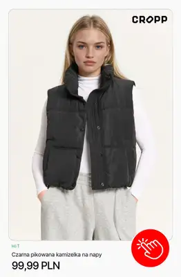 Cropp - gazetka promocyjna HITY sprzedaży dla niej od czwartku 05.03  - strona 3