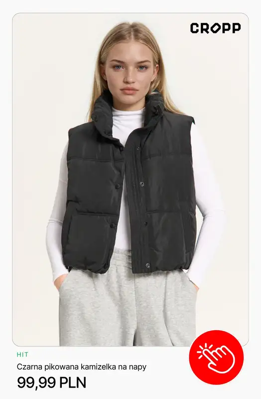 Cropp - gazetka promocyjna HITY sprzedaży dla niej od czwartku 05.03  - strona 3