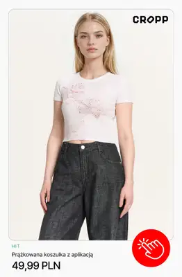 Cropp - gazetka promocyjna HITY sprzedaży dla niej od czwartku 05.03  - strona 8