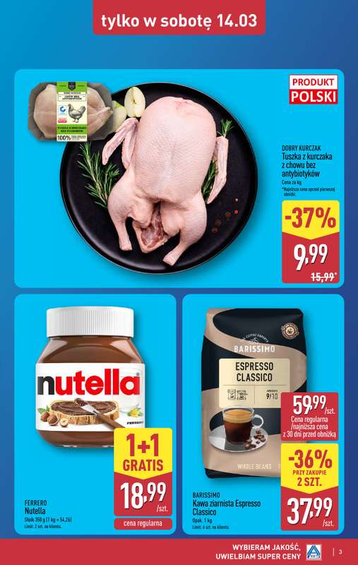 Aldi - gazetka promocyjna Weekend super cen w Aldi! od czwartku 12.03 do soboty 14.03 - strona 3