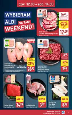 Aldi - gazetka promocyjna Weekend super cen w Aldi! od czwartku 12.03 do soboty 14.03 - strona 7