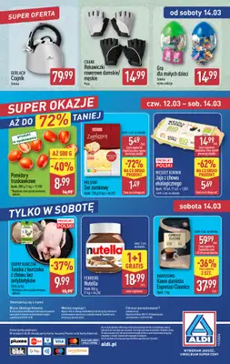 Aldi - gazetka promocyjna Weekend super cen w Aldi! od czwartku 12.03 do soboty 14.03 - strona 12