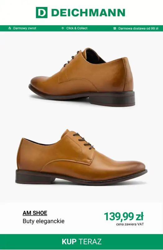 Deichmann - gazetka promocyjna Nowości męskie od czwartku 05.03  - strona 4