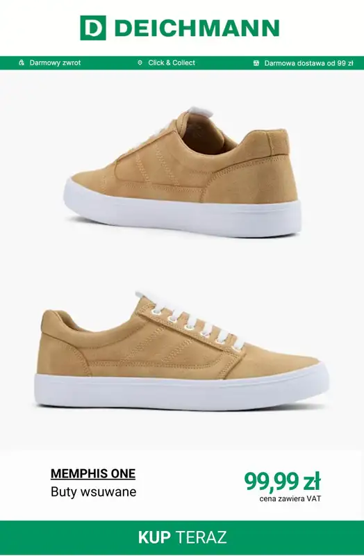 Deichmann - gazetka promocyjna Nowości męskie od czwartku 05.03  - strona 6