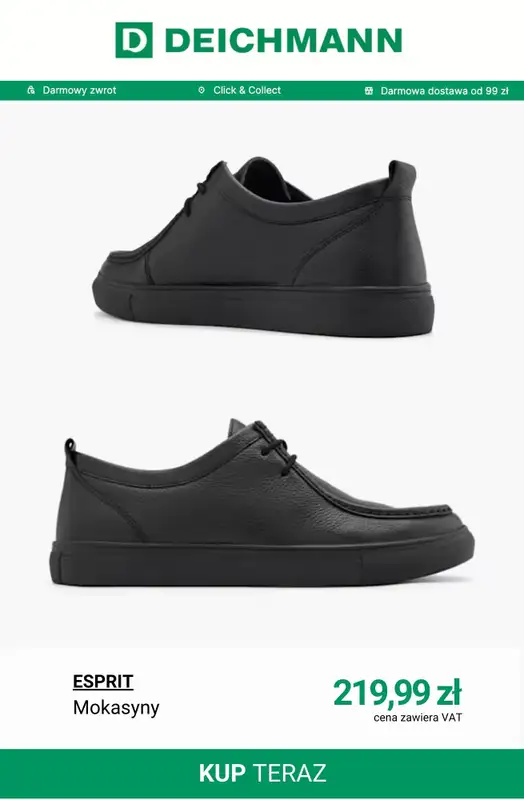 Deichmann - gazetka promocyjna Nowości męskie od czwartku 05.03  - strona 5