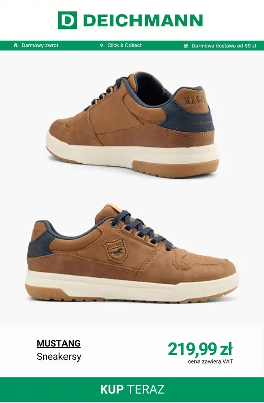 Deichmann - gazetka promocyjna Nowości męskie od czwartku 05.03  - strona 12